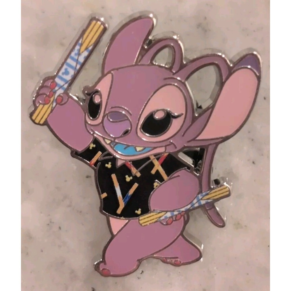 Stitch Attacks Snacks Mystery Pack Disney Pin  - Angel Churro